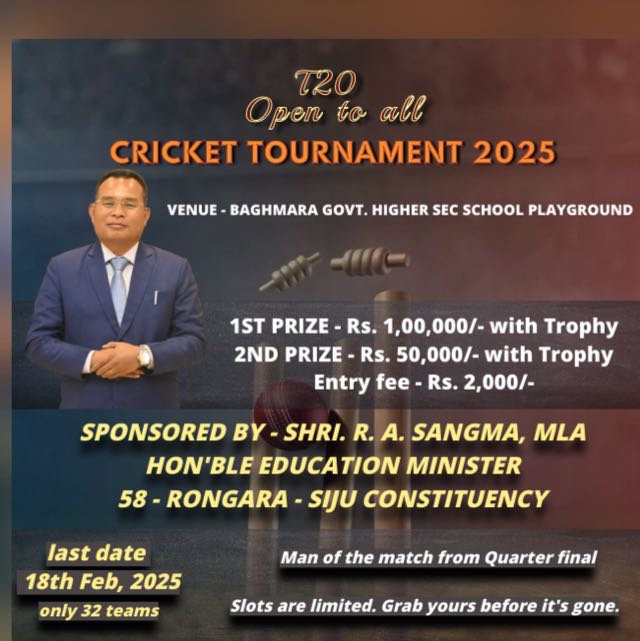 T20  Open to All Cricket tournament 2025