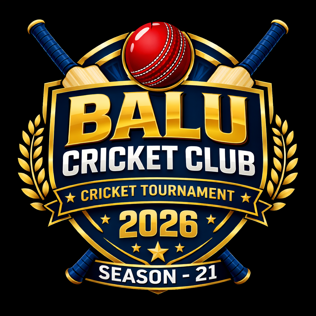 Balu Cricket Club Season-21  2026  ( Knockout Tournament )